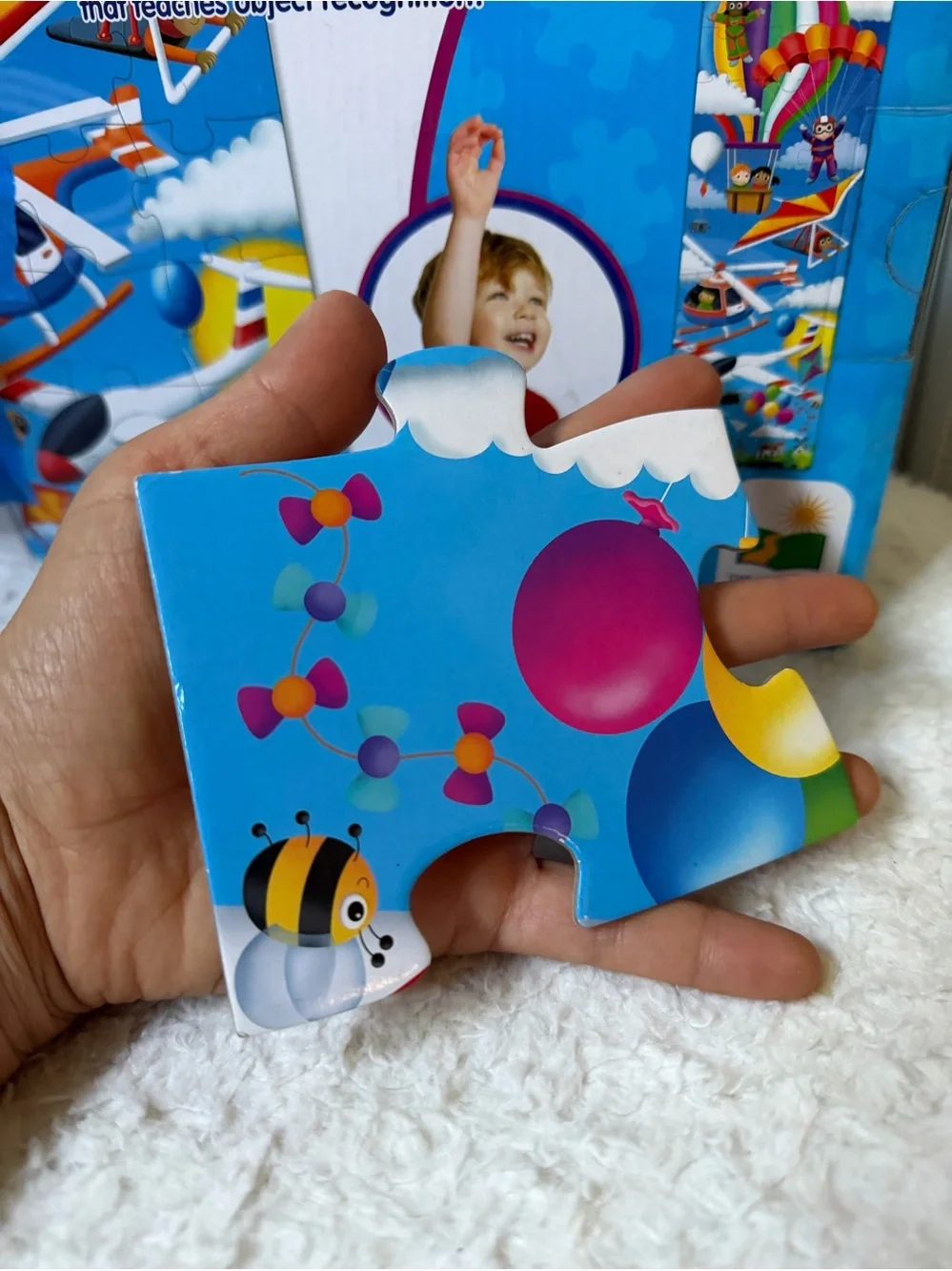 The Learning Journey Up in the Air Kids 5 Foot Tall Puzzle 50+ Pieces 3-6 years